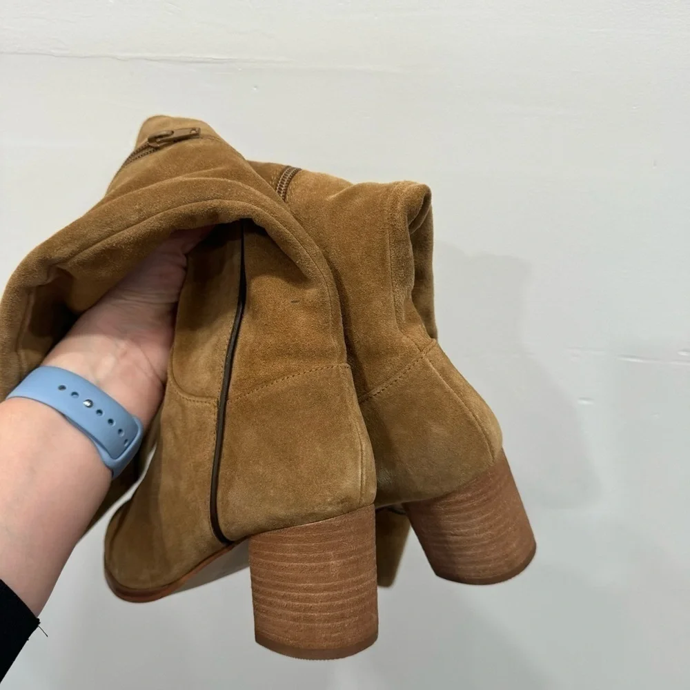 Anthropologie Coconuts by Matisse Piper Over The Knee Leather Boots Size 6